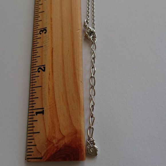 Swarovski DOUBLE apple and heart necklaces - Picture 8 of 9